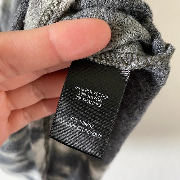 Torrid Womens Sweater Tie Dye Waffle Knit Plus Size 2 Scoop Neck Long Sleeve - Picture 12 of 14